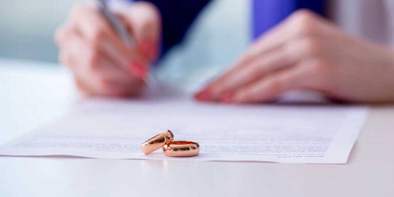 Person Signing Prenuptial Agreement