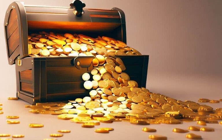 Treasure Chest Full Of Gold