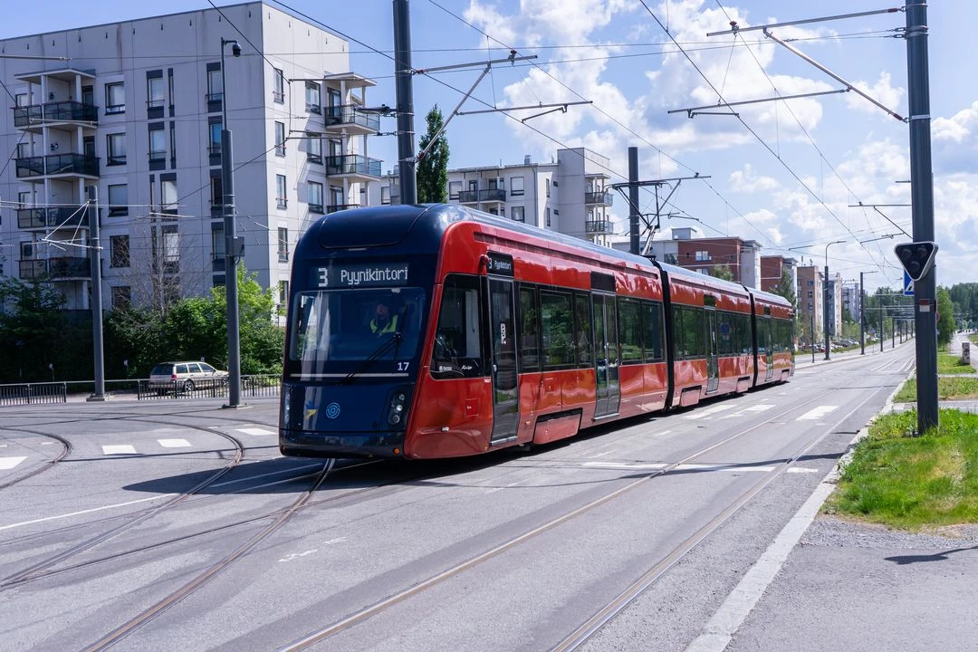 Tram ForCity Smart Artic Tampere hd